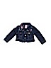 Nannette 100% Cotton Floral Blue Denim Jacket Size 2T - photo 1