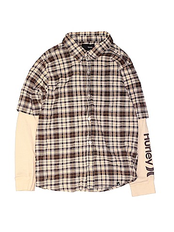 Hurley Long Sleeve Button-Down Shirt (view 1)