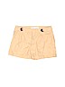 Zara Kids 100% Cotton Solid Tan Shorts Size 7 - photo 1