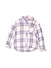 Rails Blue Long Sleeve Button-Down Shirt Size 6 - 7 - photo 1