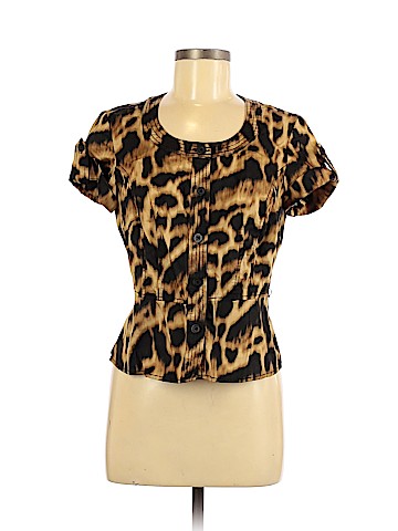 Jones New York Short Sleeve Button-Down Shirt (view 1)