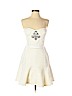 Rebecca Taylor Ivory Cocktail Dress Size 4 - photo 1