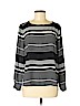 Ann Taylor LOFT 100% Polyester Black Long Sleeve Blouse Size M (petite) - photo 1