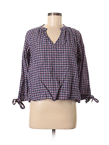 Madewell 3/4 Sleeve Blouse (view 1)