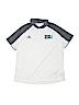 Adidas 100% Polyester Solid White Active T-Shirt Size XL (youth) - photo 1