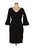 White House Black Market Black Casual Dress Size 14 - photo 1