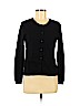 Sofie 100% Cashmere Black Cashmere Cardigan Size L - photo 1