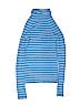 The Children's Place Stripes Blue Turtleneck Sweater Size 10 - 12 - photo 2