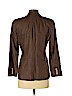 Lauren by Ralph Lauren 100% Linen Brown Blazer Size 4 (petite) - photo 2