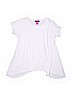Aqua White Short Sleeve T-Shirt Size 12 - photo 1