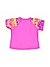 Xhilaration Print Pink Rash Guard Size 7 - 8 - photo 2