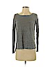 Vince. 100% Viscose Gray Long Sleeve Top Size S - photo 1