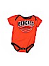 NFL 100% Cotton Orange Short Sleeve Onesie 9-12 MO / 12 MO - photo 1