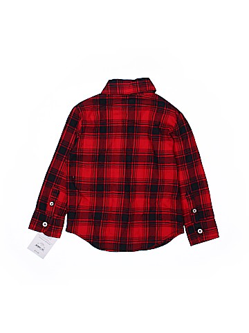 Just One Year by Carter's Long Sleeve Button-Down Shirt (view 2)