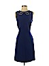 Ann Taylor LOFT Blue Casual Dress Size 4 - photo 1