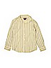 Chaps Yellow Long Sleeve Button-Down Shirt Size 8 - photo 1