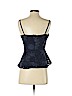Skies Are Blue 100% Polyester Blue Sleeveless Blouse Size S (petite) - photo 2