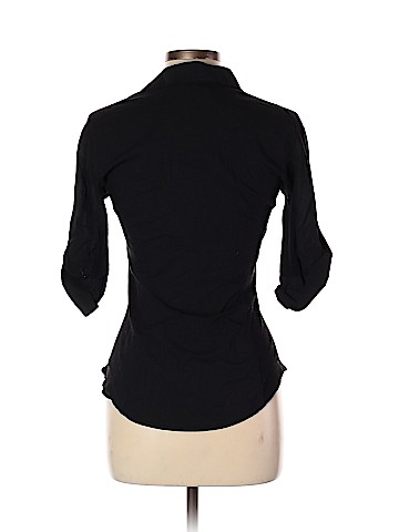 James Perse 3/4 Sleeve Button-Down Shirt (view 2)