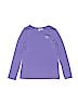 The Children's Place Solid Purple Active T-Shirt Size 7 - 8 - photo 1