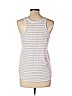 Ann Taylor LOFT 100% Cotton Purple Tank Top Size L (petite) - photo 2
