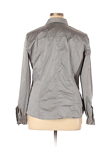 7th Avenue Design Studio New York & Company Long Sleeve Button-Down Shirt (view 2)