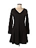 Ann Taylor LOFT Black Casual Dress Size 8 (petite) - photo 1