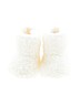 Janie and Jack 100% Polyester Solid Ivory Booties Size 6-12 mo (baby) - photo 2