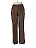 Lauren by Ralph Lauren 100% Linen Brown Linen Pants Size 6 (petite) - photo 1
