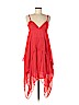 Vena Cava 100% Silk Red Cocktail Dress Size 6 - photo 1
