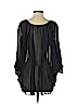 Lafayette 148 New York 100% Silk Black 3/4 Sleeve Silk Top Size S (petite) - photo 2
