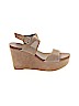 Vince Camuto 100% Leather Tan Wedges Size 9 - photo 1