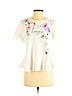 Cinq à Sept 100% Cotton White Short Sleeve Top Size XS - Sm - photo 1