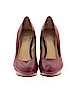Joan & David Burgundy Heels Size 7 - photo 2