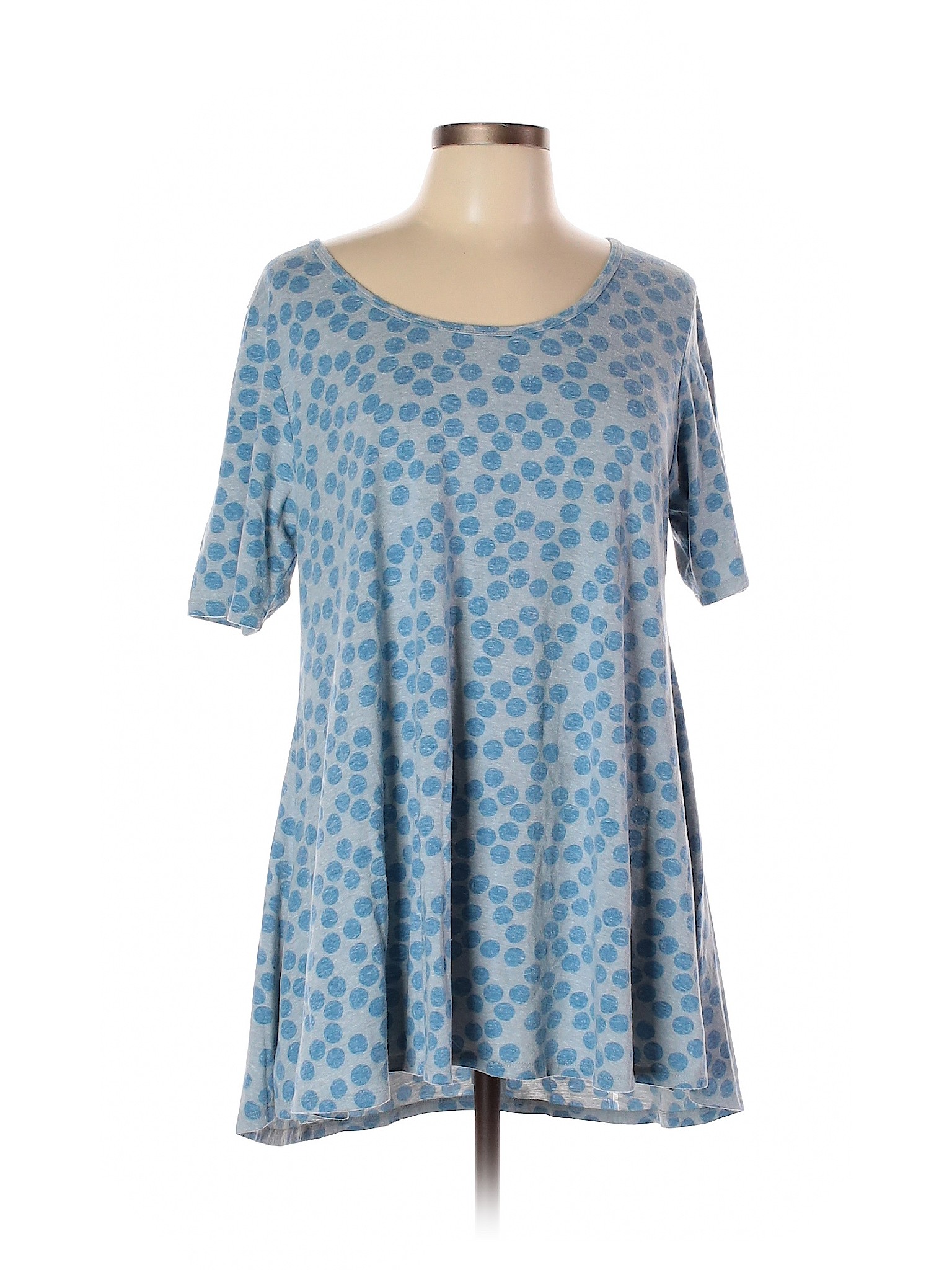 Lularoe Women Blue Short Sleeve T-Shirt L | eBay