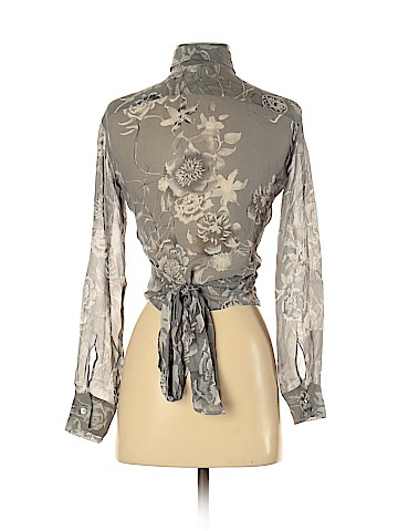 Max Mara Long Sleeve Silk Top (view 2)