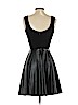 Amanda Uprichard 100% Polyester Black Casual Dress Size P (petite) - photo 2