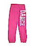 Love Peace & Lip Gloss 100% Cotton Solid Pink Sweatpants Size 14 - photo 1