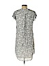 H&M 100% Polyester White Casual Dress Size 12 - photo 2