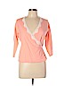 Ann Taylor LOFT Pink 3/4 Sleeve Top Size L (petite) - photo 1