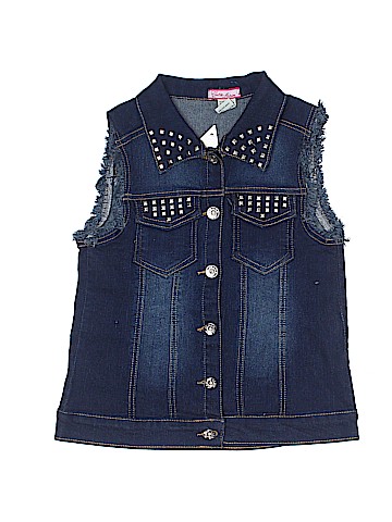 Cutie Fashion Denim Vest (view 1)