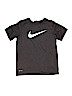 Nike 100% Polyester Gray Active T-Shirt Size L (youth) - photo 1