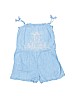 Baby Gap 100% Cotton Solid Blue Romper Size 3T - photo 1