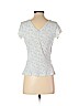Ann Taylor Ivory Short Sleeve Top Size S (petite) - photo 2