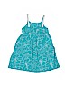 Jumping Beans 100% Rayon Floral Blue Dress Size 3T - photo 2