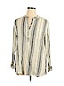 Lucky Brand 100% Cotton Ivory Long Sleeve Button-Down Shirt Size XL - photo 1