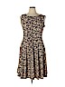 Forever Brown Casual Dress Size XL (petite) - photo 1