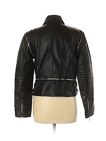 Halogen Faux Leather Jacket (view 2)