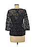 Ann Taylor LOFT Blue 3/4 Sleeve Blouse Size M (petite) - photo 2