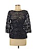 Ann Taylor LOFT Blue 3/4 Sleeve Blouse Size M (petite) - photo 1
