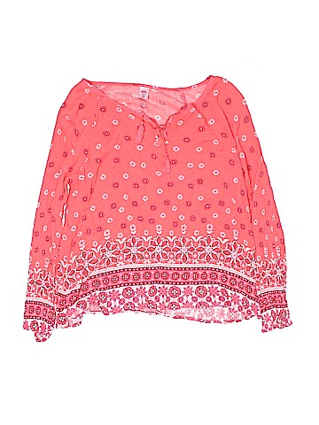 Justice Long Sleeve Blouse (view 1)